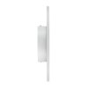 Lampa ścienna kinkiet biały okrągły 25cm płaski metalowy minimalistyczy NYX ST-8293W/25 white Step Into Design